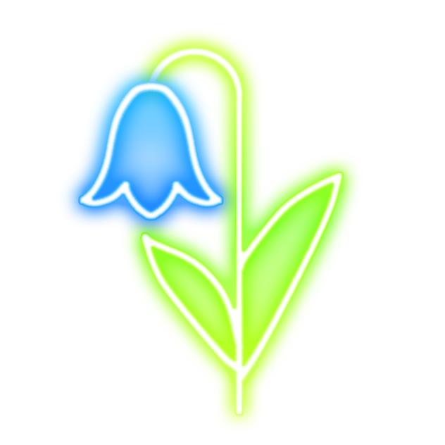 Bluebell neon sign2