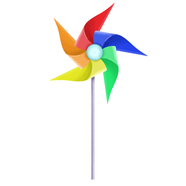 Colorful Windmill