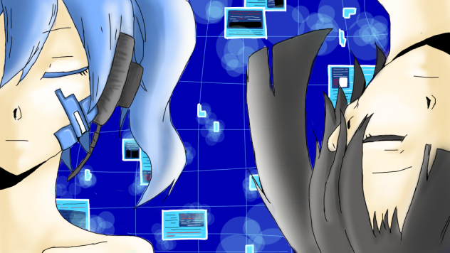 ライトニングさんの線画を塗らせていただきました