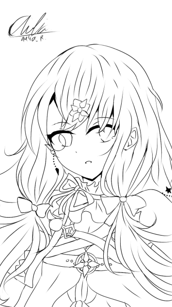 Aegleesker lineart