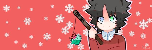 Festive twitter header