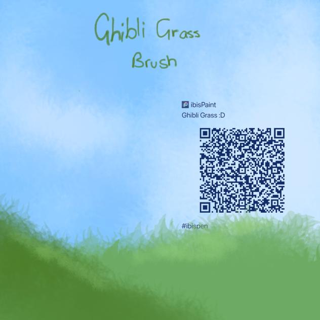 Ghibli Grass Brush