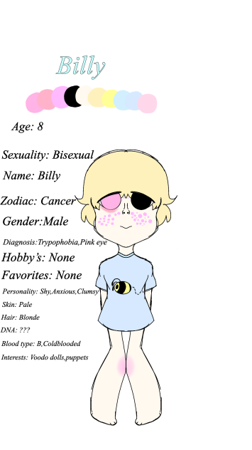 Billy (Pastel Amino OC)
