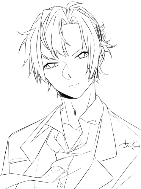 サラ君（塗り絵）