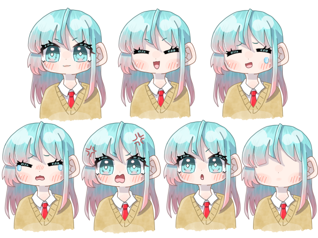 りうるの立ち絵！！