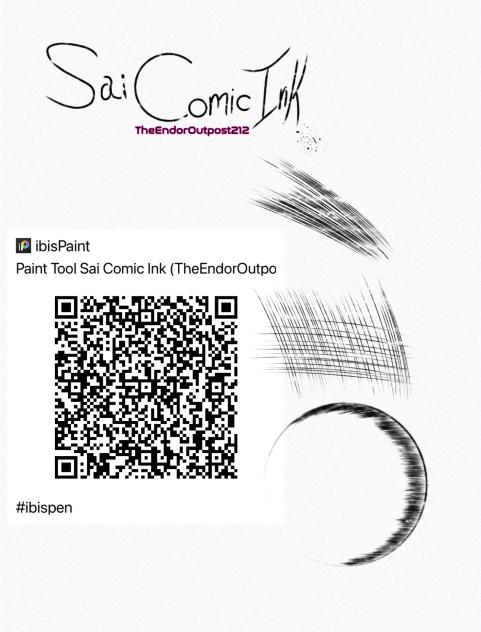 Paint Tool Sai Comic Ink Brush