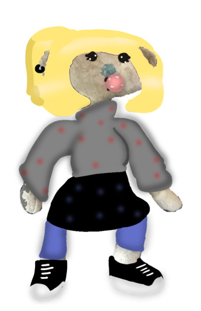 bear alpha oc (old and name is Emma)