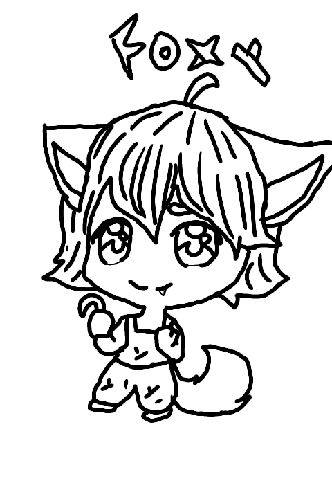 Foxy Chibi Fnaf Ibispaint