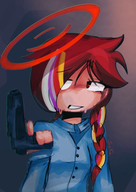 glitch ma buddy ol pal w a gun XP