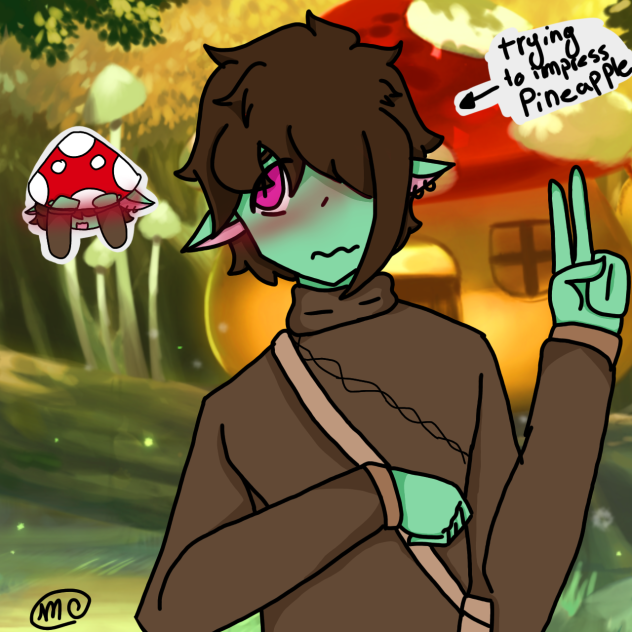 shroom without hat!!✨❤️