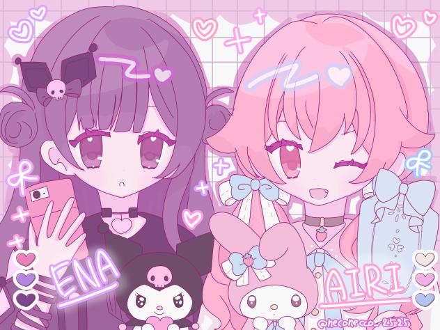 💜サンリオコラボあいえな🩷