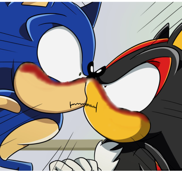 Shadow and sonic 😘 - ibisPaint