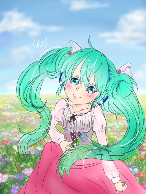 Miku Juliet inspired - ibisPaint
