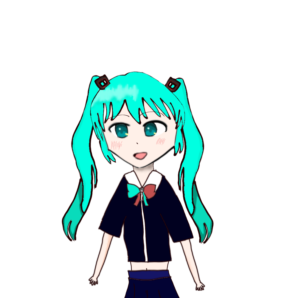 学生初音ミク_JK - ibisPaint