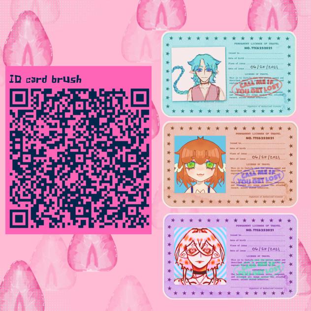 ID card brush 1