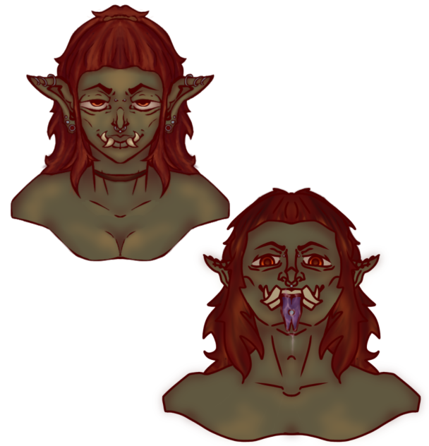 low-key hot orc guy