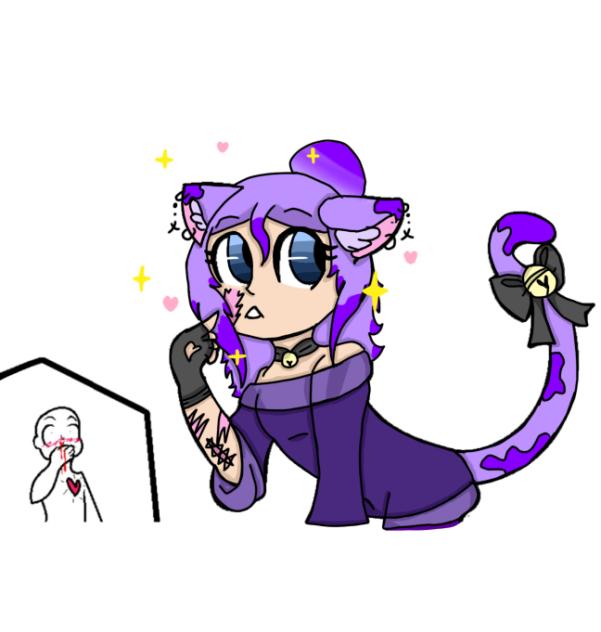 Sexy kitty~ collab😏