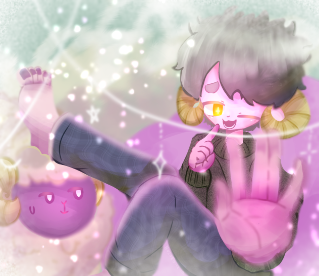 💜💚🐏✨U・x・U✨🐏💚💜