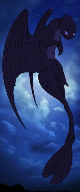 Midnight the nightfury