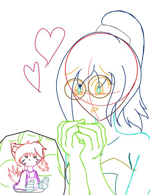 Ezra's fan art base!