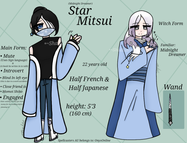 Dreamer Spellcasters AU design