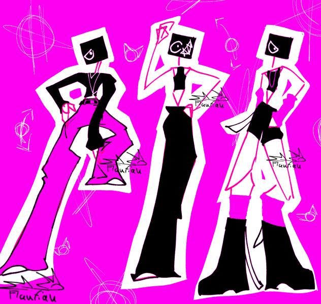 Cosmo tries out clothes
