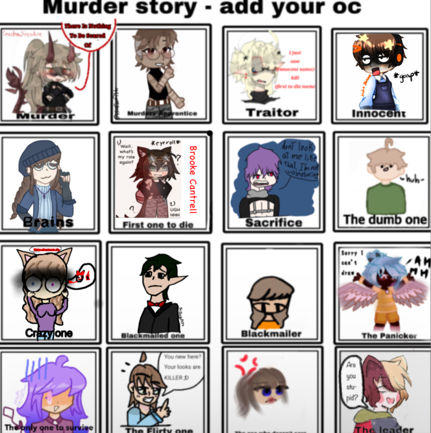 Murder STORYYY AGAINN  (FINISHEDDDDDD)