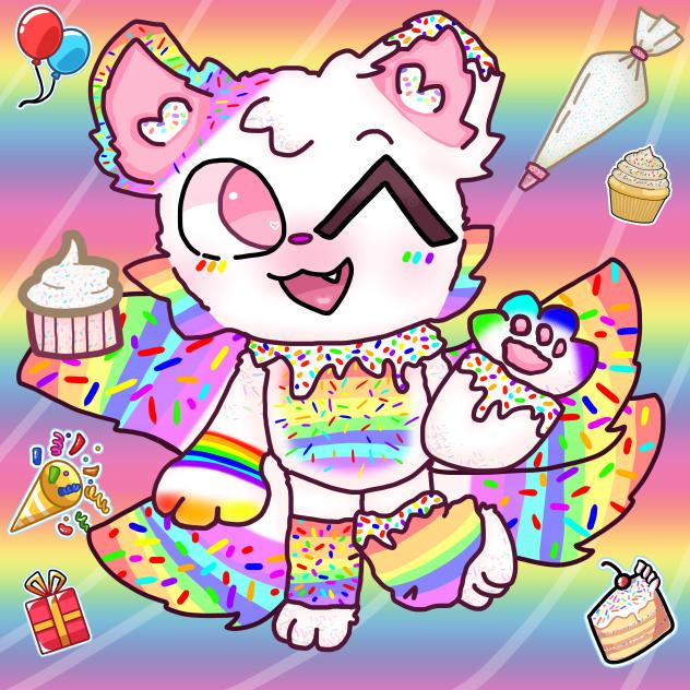 Funfetti Fox!!!! (.^w^.)