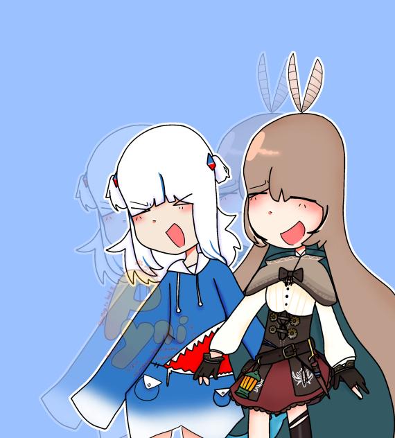 Thank you for everything, Gura and Mumei