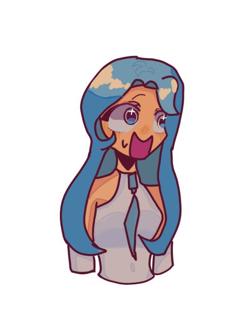 Not fan art but colour inspo’d by miku!