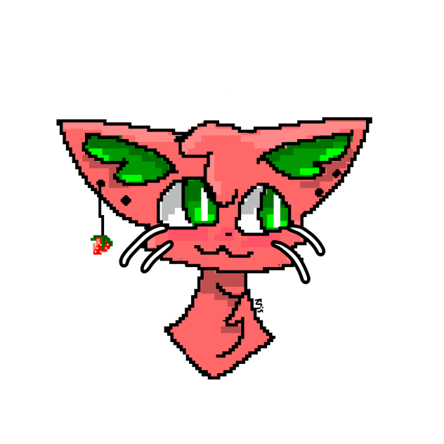 Strawberry cat!