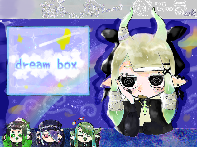 もちちょこ様の線画塗るの楽しすぎる