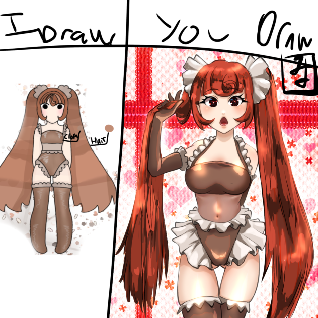 I draw you draw with Vivian 2