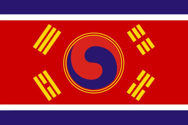 朝鮮人民共和国の国旗