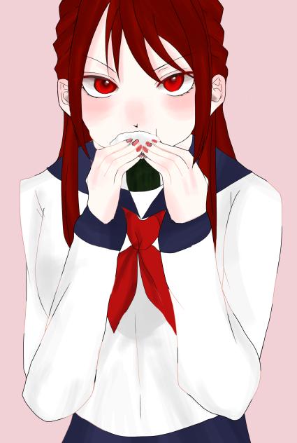 もぐもぐ