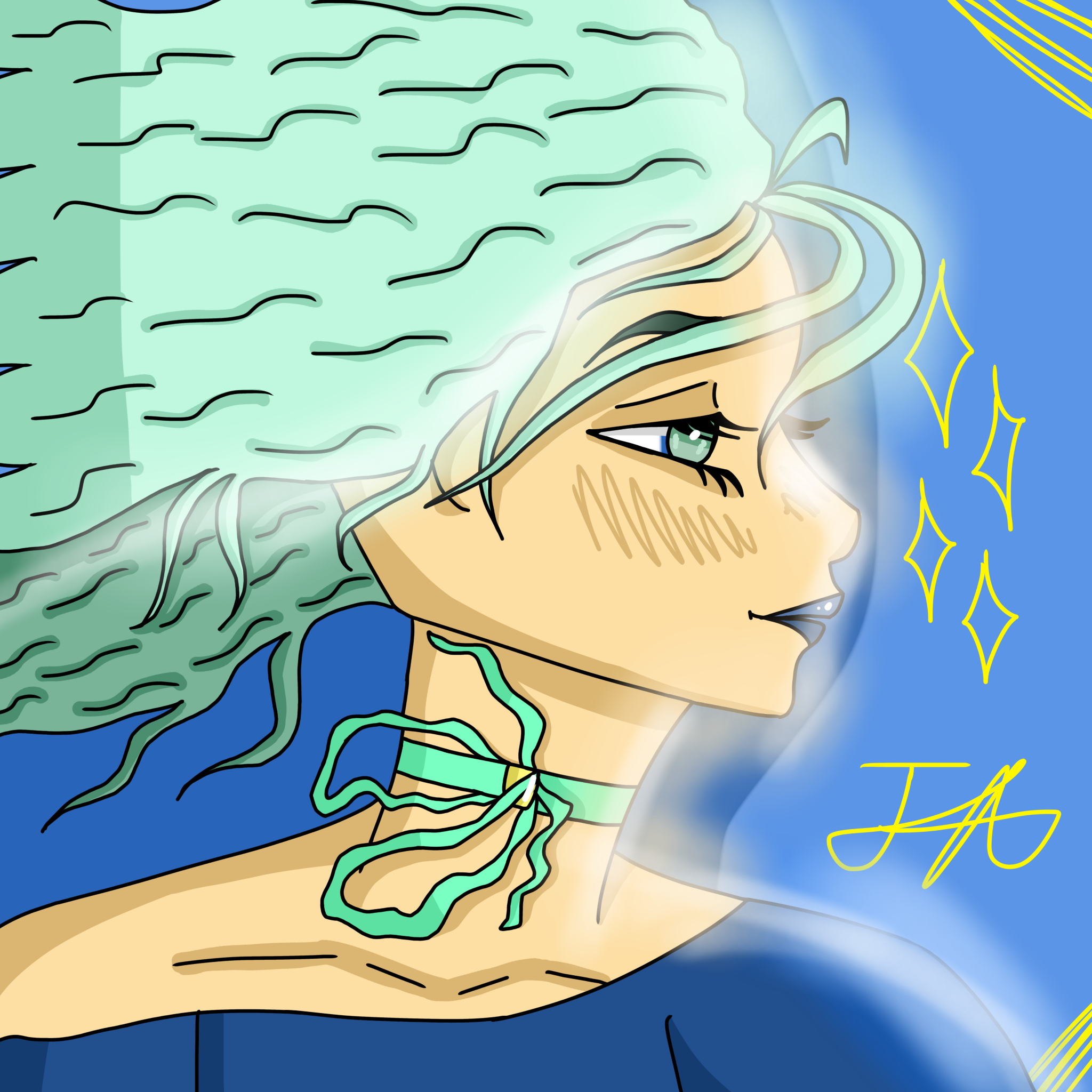 Against the Wind - ibisPaint
