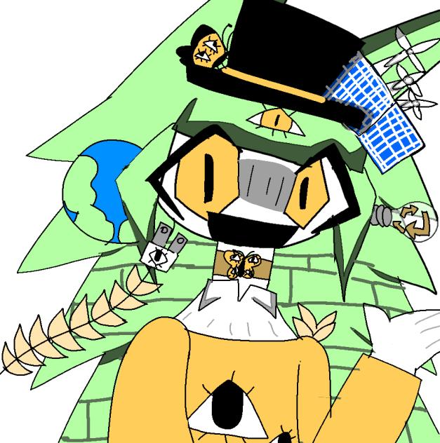 rina if she was possessed by bill cipher