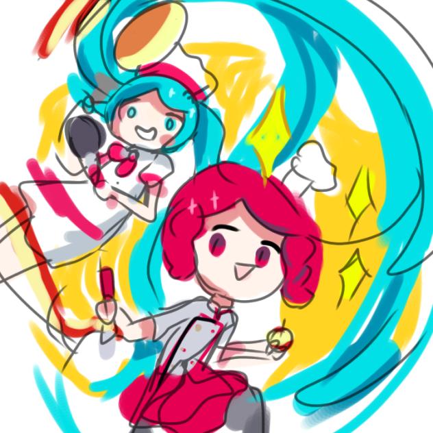 wip miku dan teto