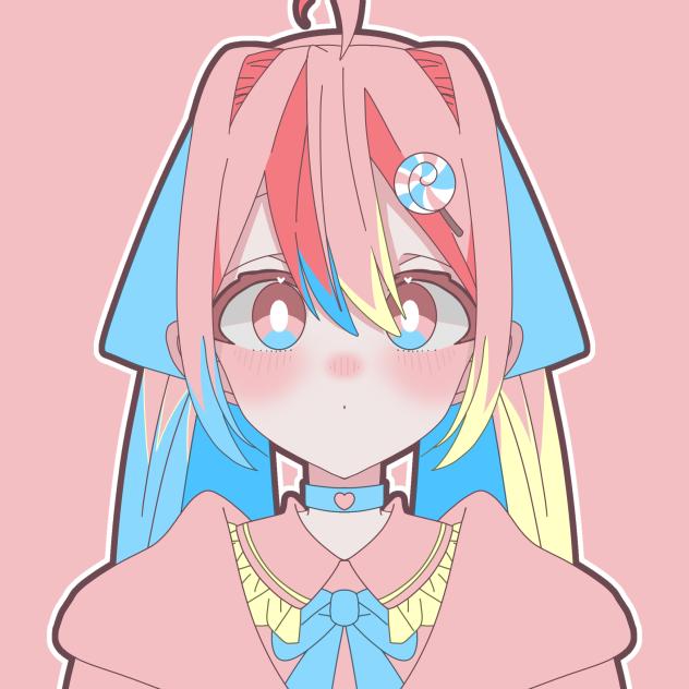 フリーアイコン🍭🩷💛🩵