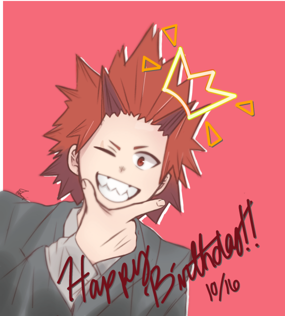 Hbd Kirishima 🎉