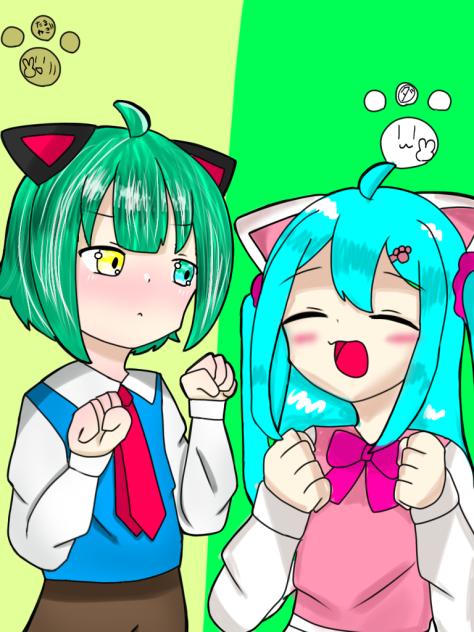 ダイコンと合作！