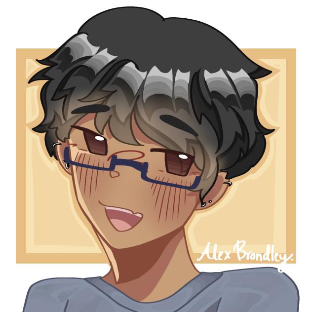 Alex Chibi (with glasses)