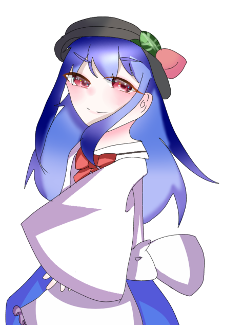 過去絵　天子ちゃん