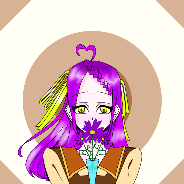 ななちゃんの塗り絵！