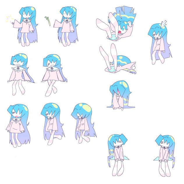 sprite sheet for the desktop pet