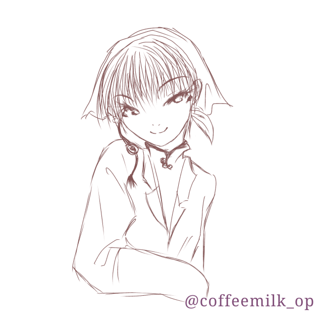 ペン入れ練習。