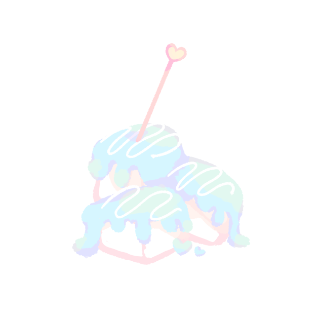 生チョコ　ライトブルー