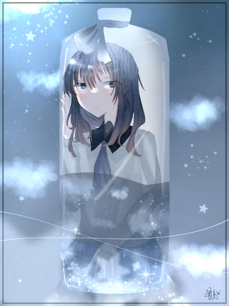 小瓶少女