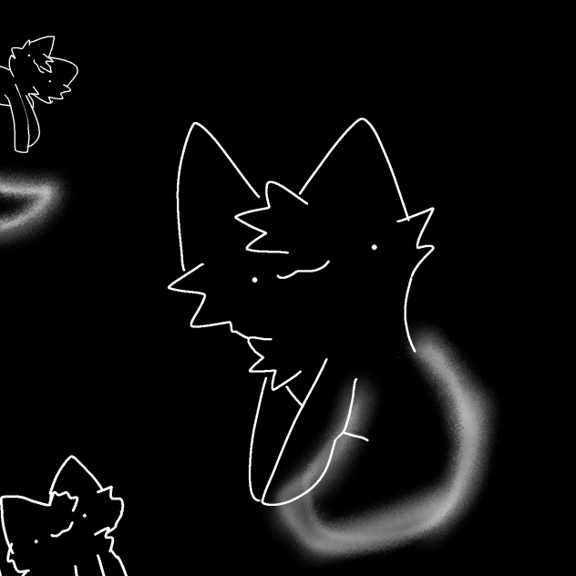 a room with goust cats