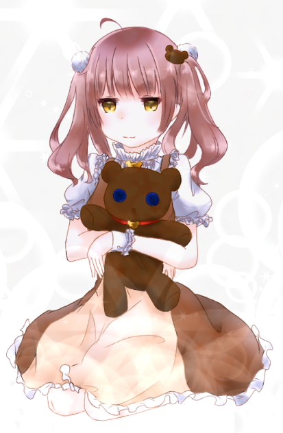 ぬいぐるみ好きの女の子